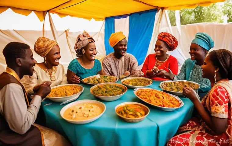 세네갈 결혼 풍습 - **Prompt 1: The Bridal Beauty Ritual (Ngalam)**
    "A serene young Senegalese bride-to-be, modestly...